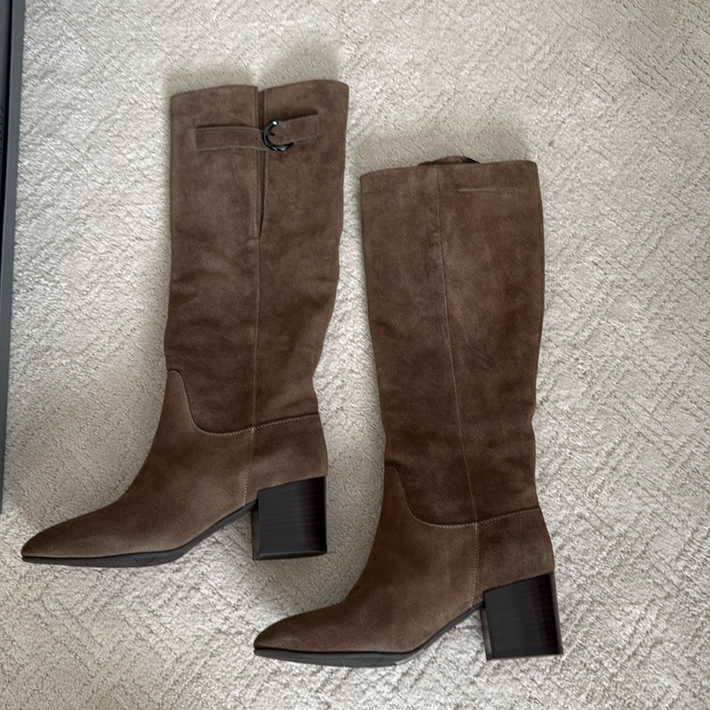Brand new in box suede fall boots.